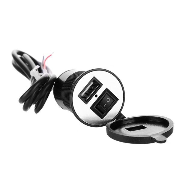 Charger USB Plug Pada Aki Motor Waterproof — 9