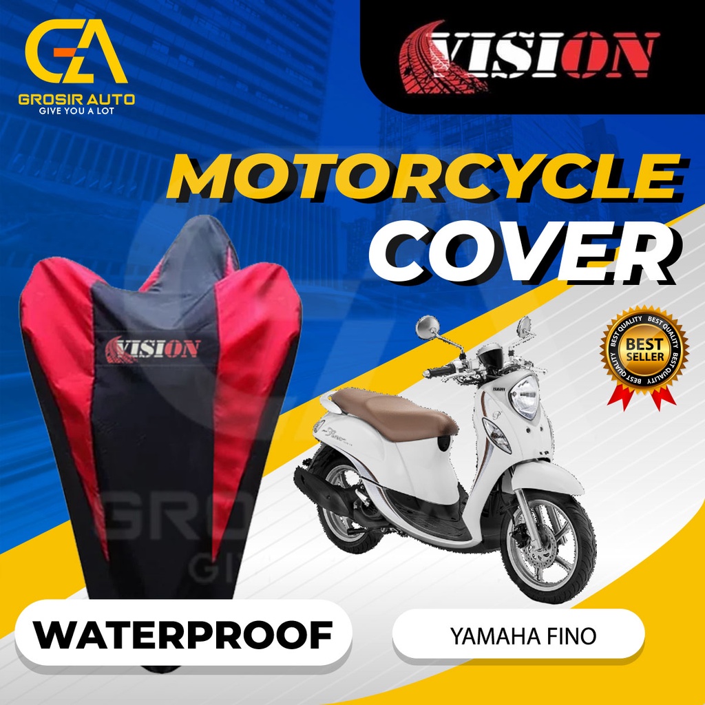 Sarung Motor FINO Waterproof Vision / Cover Selimut Penutup Sarung Mantel Motor Vision