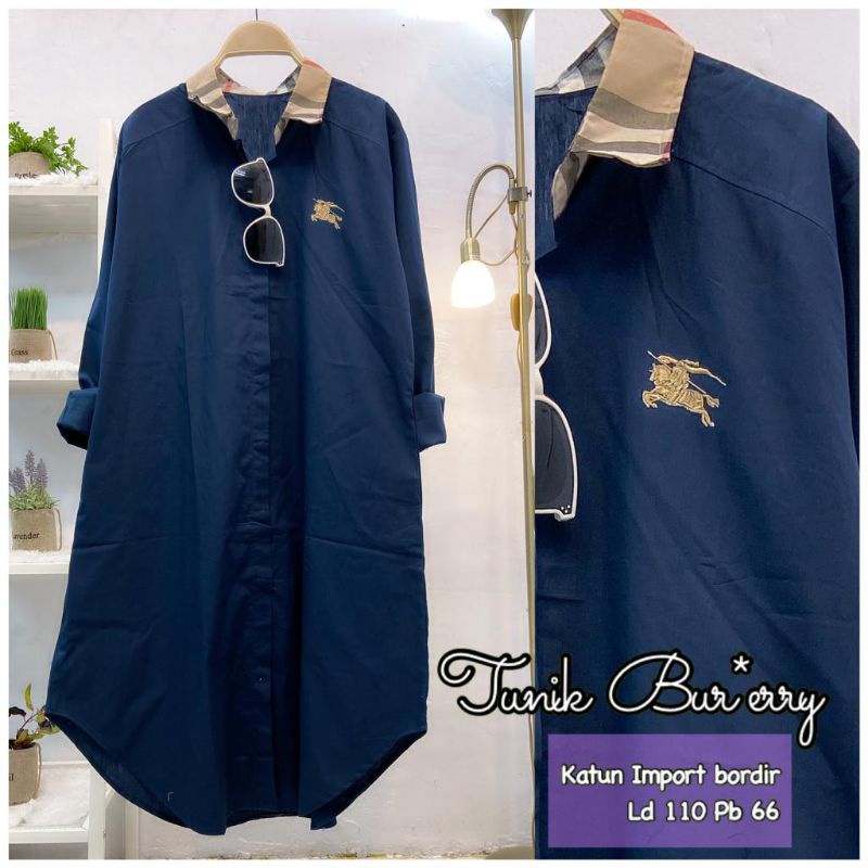Tunik katun BB bordir import