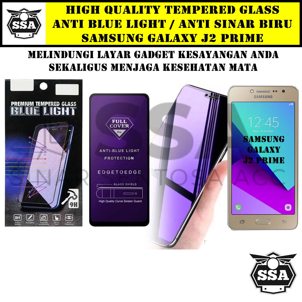 Tempered Glass Samsung Galaxy J2 Prime Anti Blue Light Anti Sinar Biru J2Prime G532 Ori Original Hp Temper Anti Lecet Gores TG