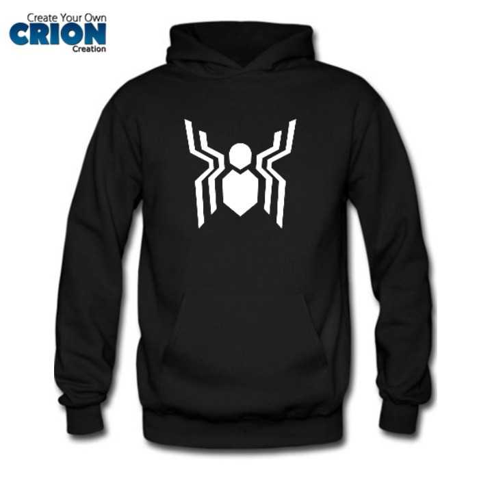 Jaket Sweater Hoodie - Spiderman Far From Home Logo - By Crion