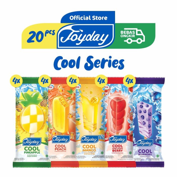 Joyday Ice Cream COOL SERIES PACK | Shopee Indonesia