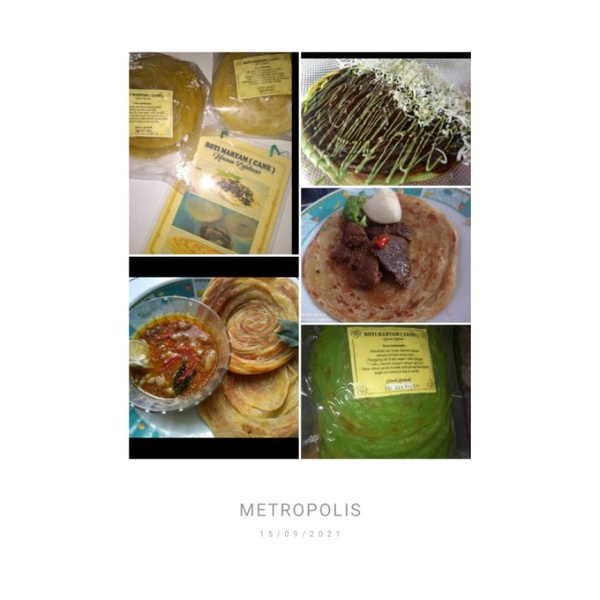 

ROTI MARYAM / CANE FROZEN FOOD KEMASAN VACUM PACK