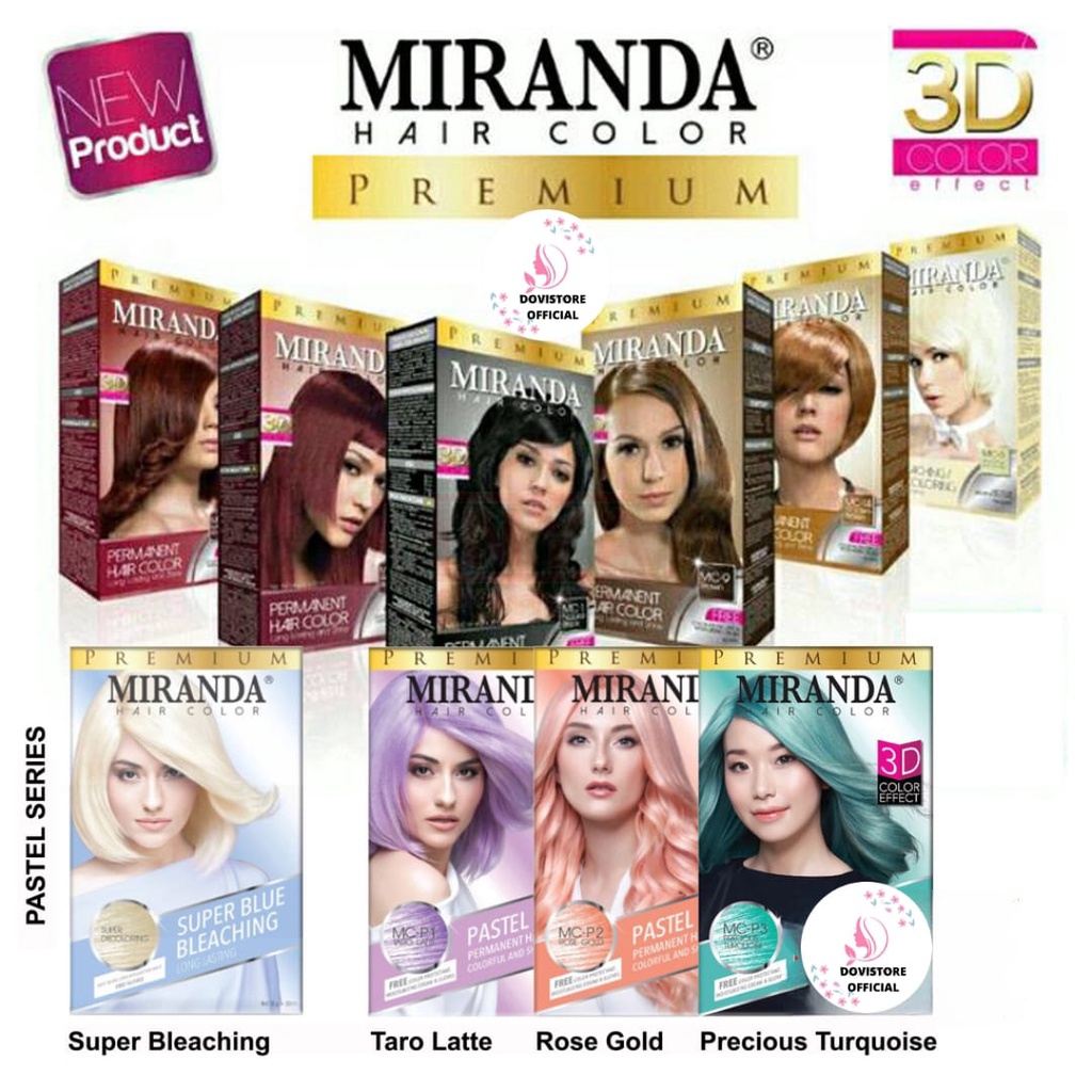 MIRANDA Hair Color Series / Pastel / Temptation