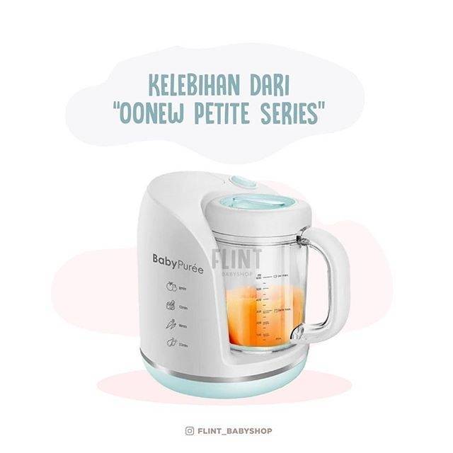 BabyPurée petite series by OONEW baby puree alat mpasi masak anak bayi balita blender