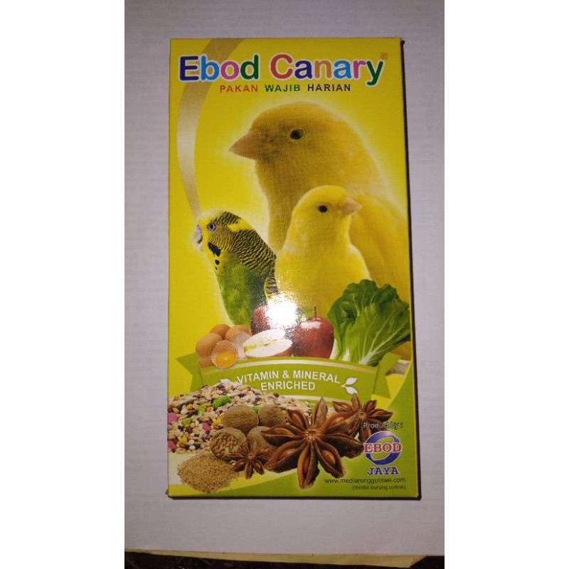Makanan Burung Ebod Kenari / Pakan Kenari