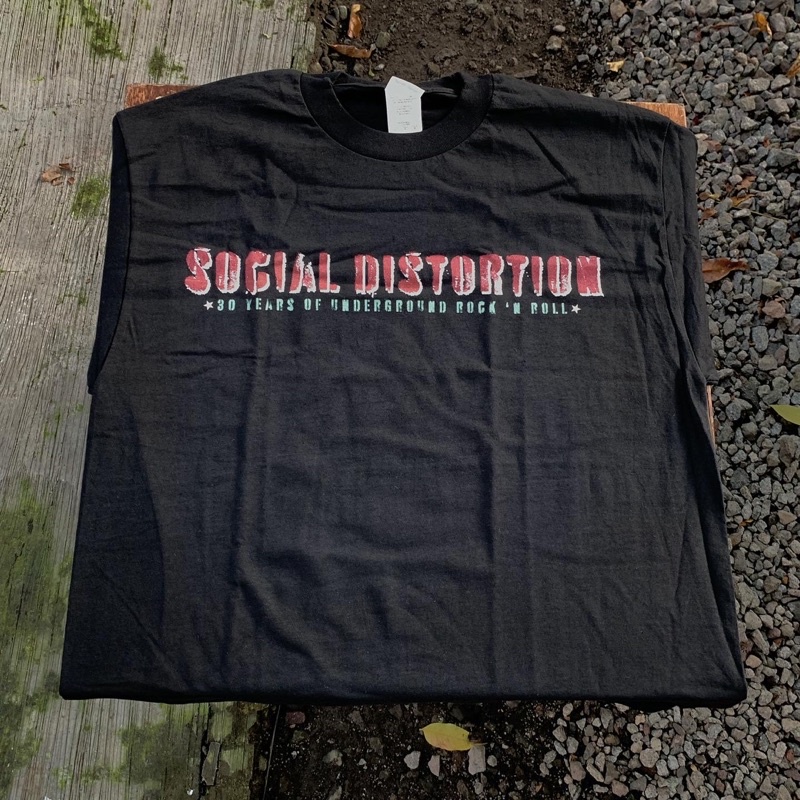 Social Distortion " 30 Years 2009 Tour " Tshirt