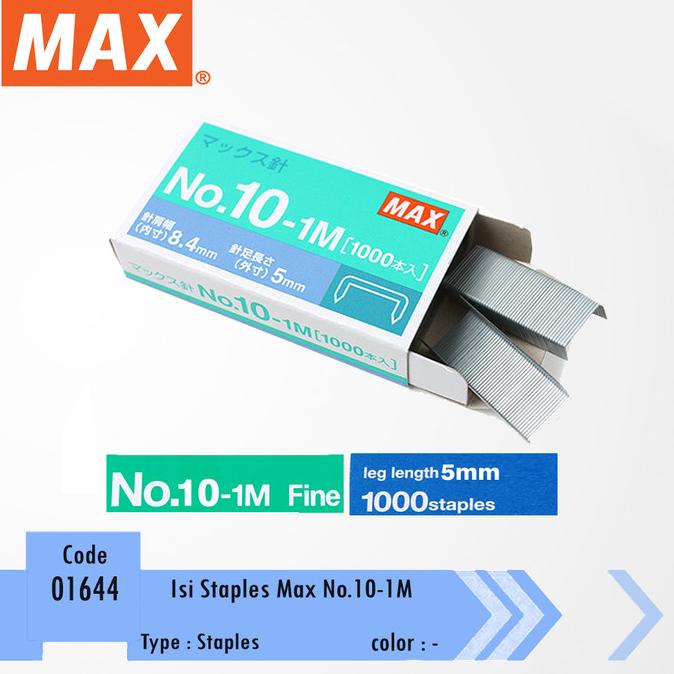

Open DS] Isi Staples Max Kecil No. 10 -1M