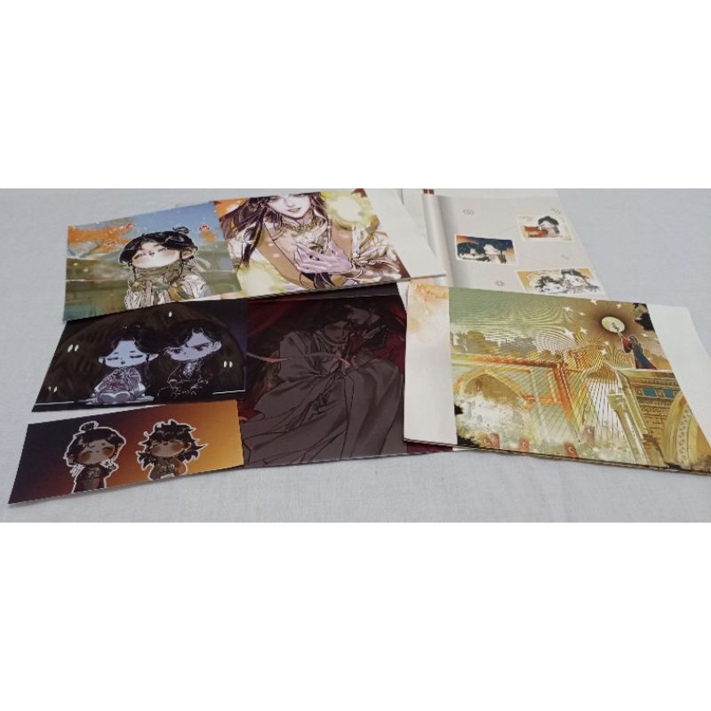 [READY] Folding Poster Manhua Illustration Book/ Artbook TGCF (Tian Guan Ci Fu)