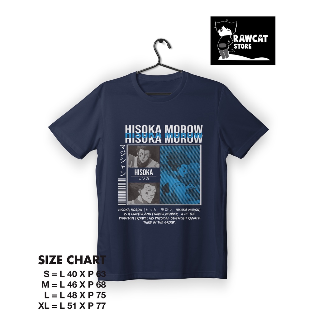Kaos T-Shirt Hisoka Hunter X Hunter