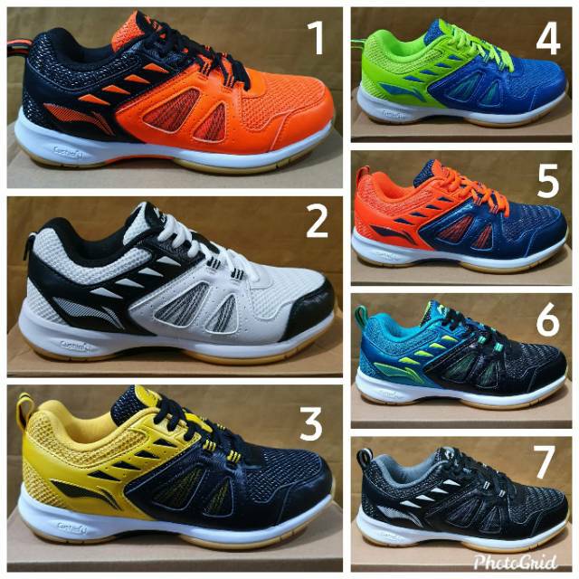  Sepatu  Badminton  Lining Attack IV V G5 5 Jojo  Original 