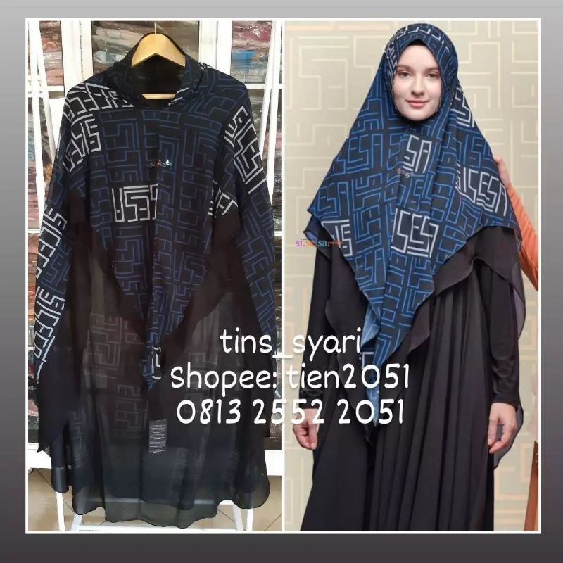 Sisesa khimar berkha vol 12 black