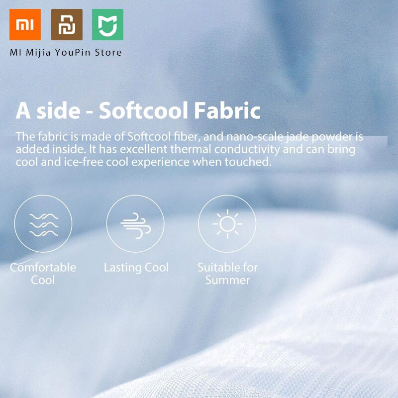 Xiaomi Mijia 8H Selimut Bed Cover Anti Bakteri Breathable Bedding Quilt 180x200cm- L1 - Gray