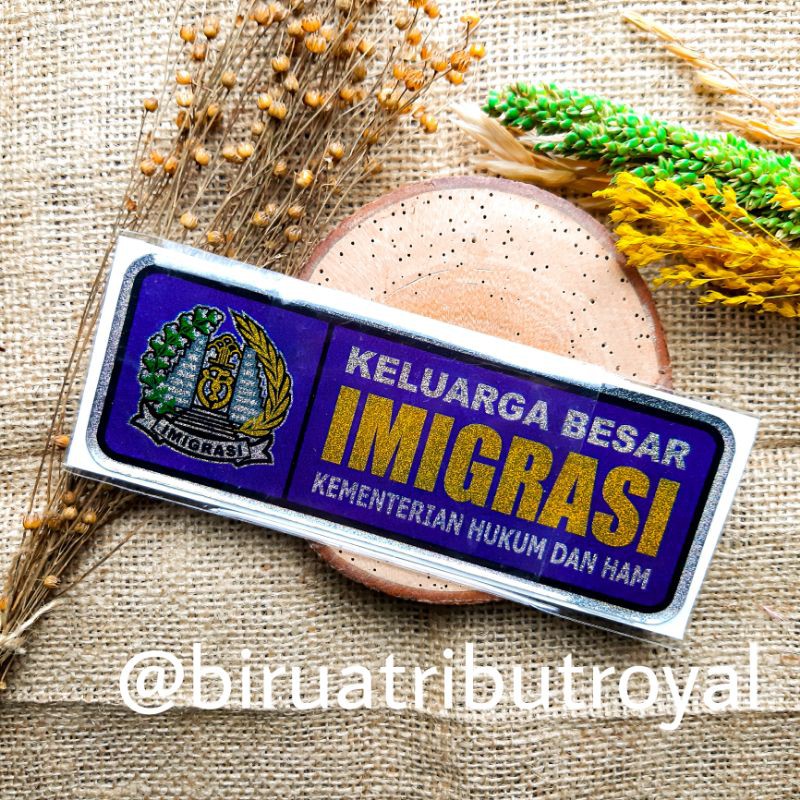 STIKER IMIGRASI PANJANG