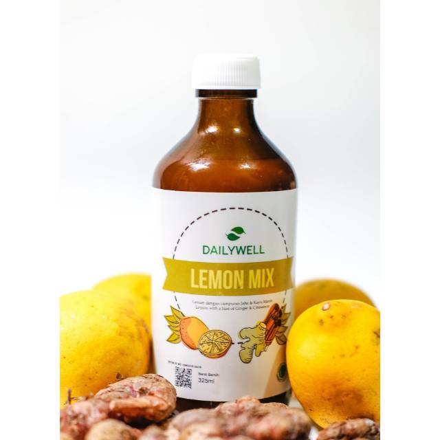 DailyWell | Minuman Kesehatan | Minuman Herbal - Daily Well LEMON MIX  detox