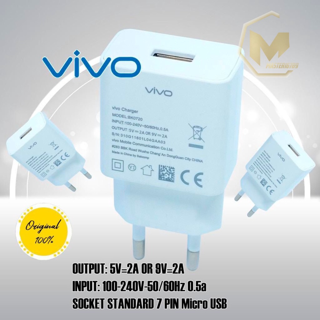 BM089 BK0720 Charger Cashan VIVO ORIGINAL TIPE C usb fast Charging Y20 Y50 Y30 x50 X30 V20 V20se V21 V21se MA2774