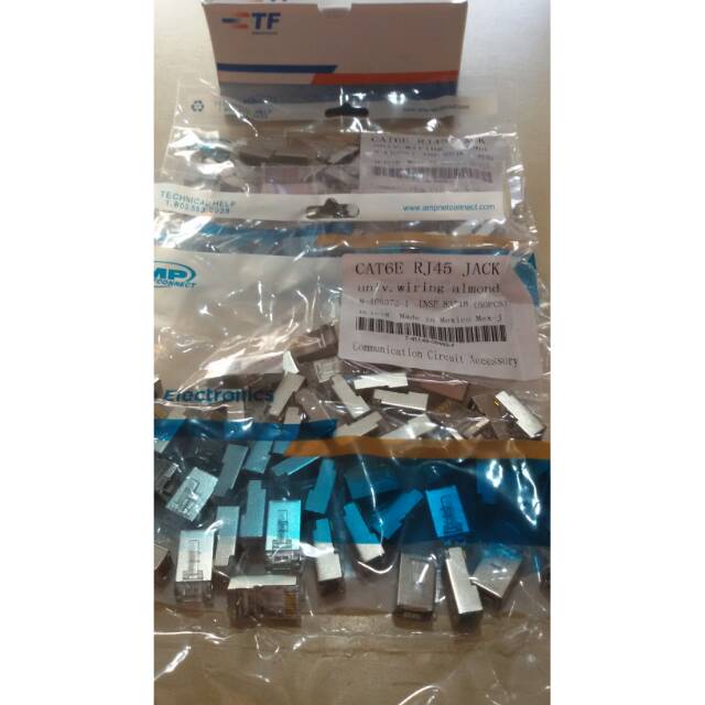 RJ45 AMP Besi 1box 100pcs