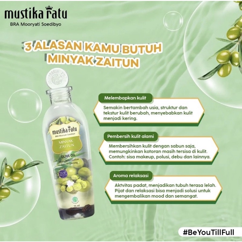 MUSTIKA RATU Minyak Zaitun 75ml | 175ml