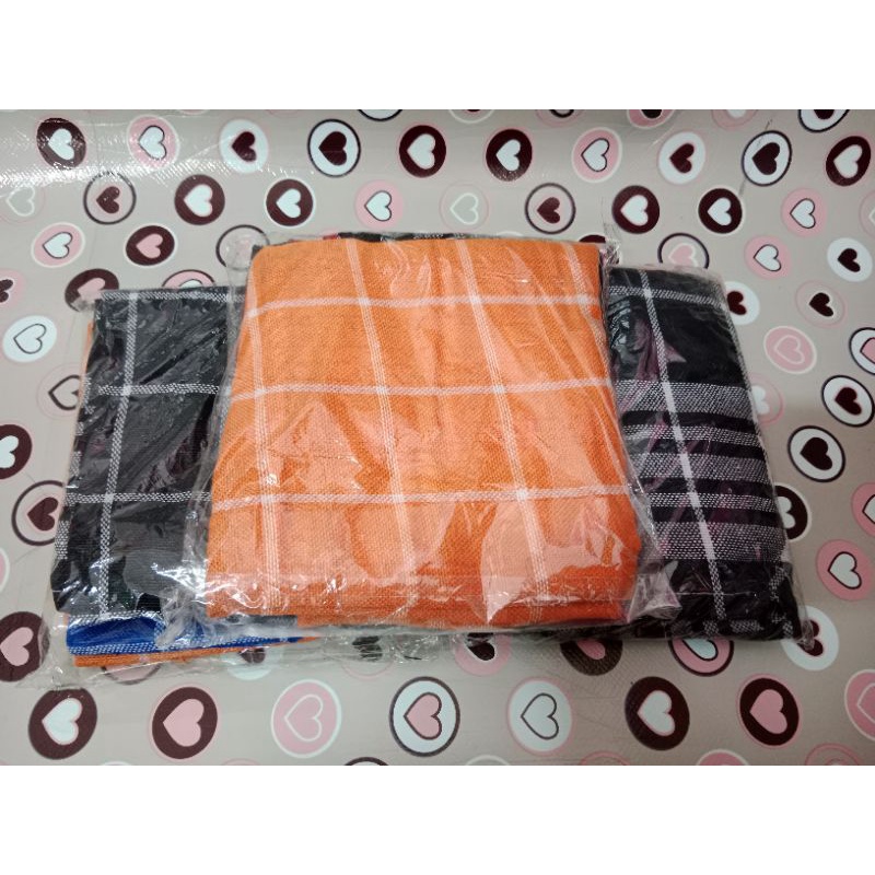 serbet kotak kotak/serbet kain