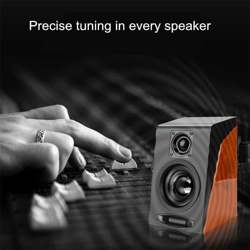 ( BLACK VERSION !!!! )First Eye 950 HiFi Desktop Multimedia Stereo Speaker 2.0 Channel Grab Medan