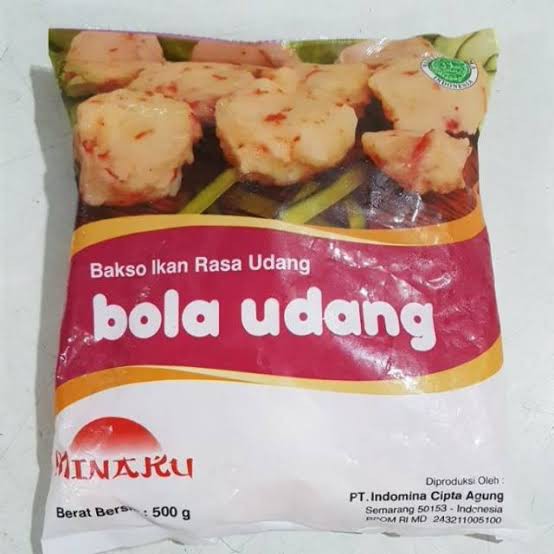 

Bola udang Minaku 500gr