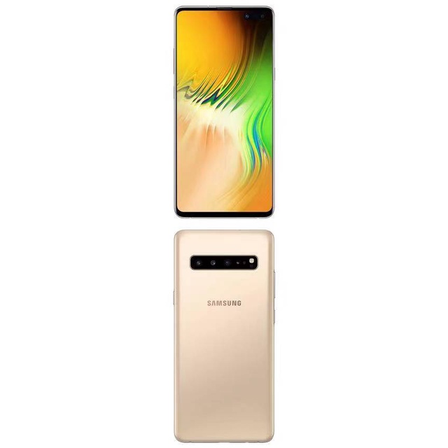 SAMSUNG Galaxy S10 5G Second 5G Handphone 5G  Bekas Original Mulus HP 5G-Gold