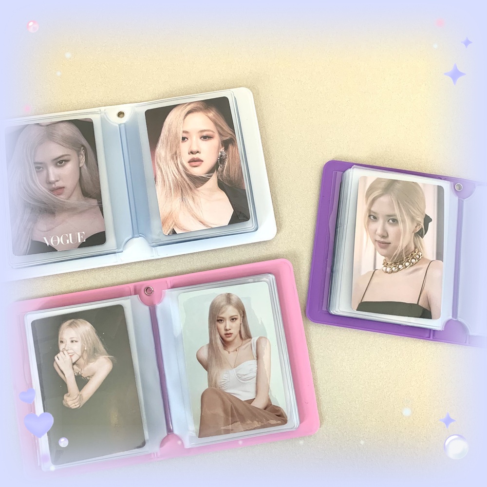 Album Foto Idol 40 Saku Ukuran 3 Inch Bahan PVC Untuk Fujifilm Instax Mini