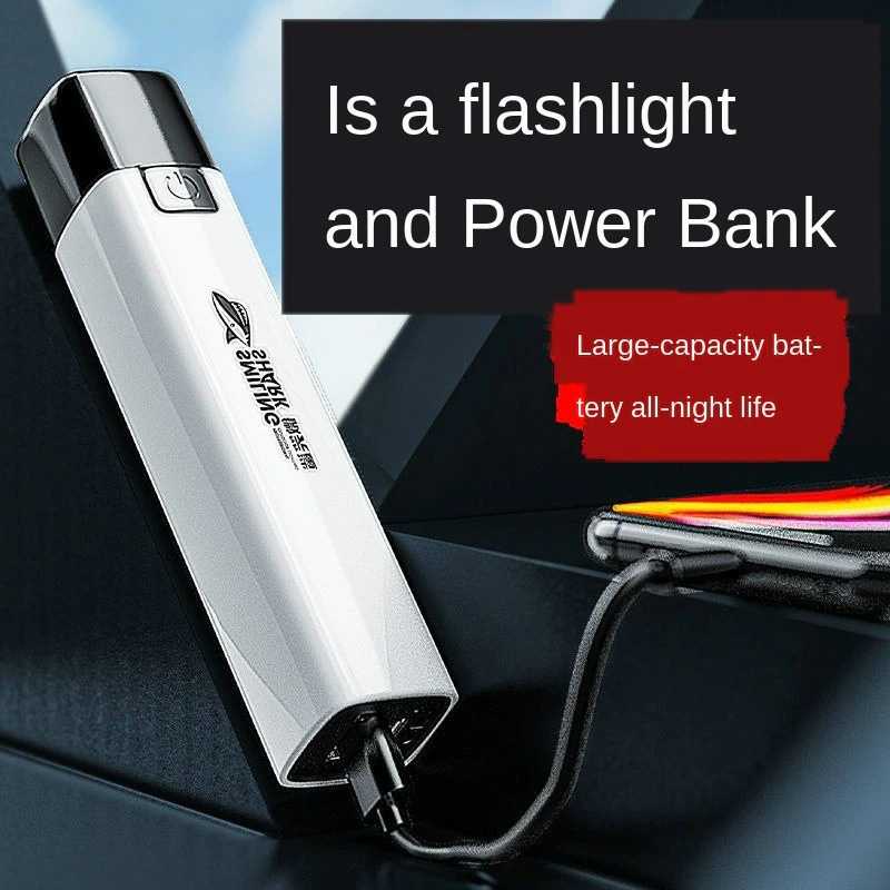 IDN TOOLS - TaffLED Senter LED Mini Flashlight USB Rechargerable 5W - ZJ-108