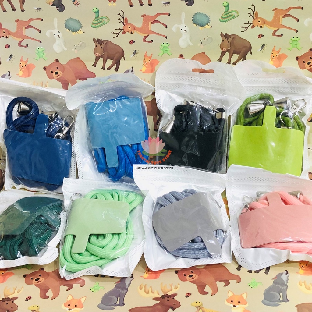 Tali Lanyard Gantungan Hp Sling Kalung Leher Strap Case Handphone