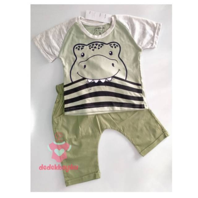 Setelan Baju Anak Laki-Laki Happy Time