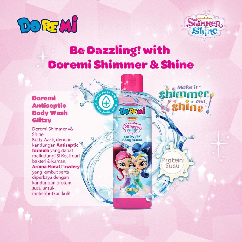 Doremi body wash glitzy 200 ml