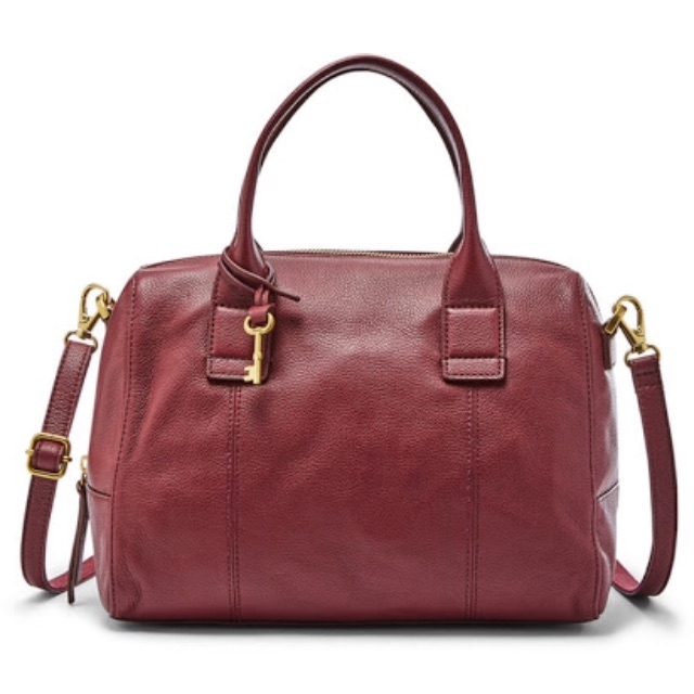 Fossil jori satchel Large cabernet original