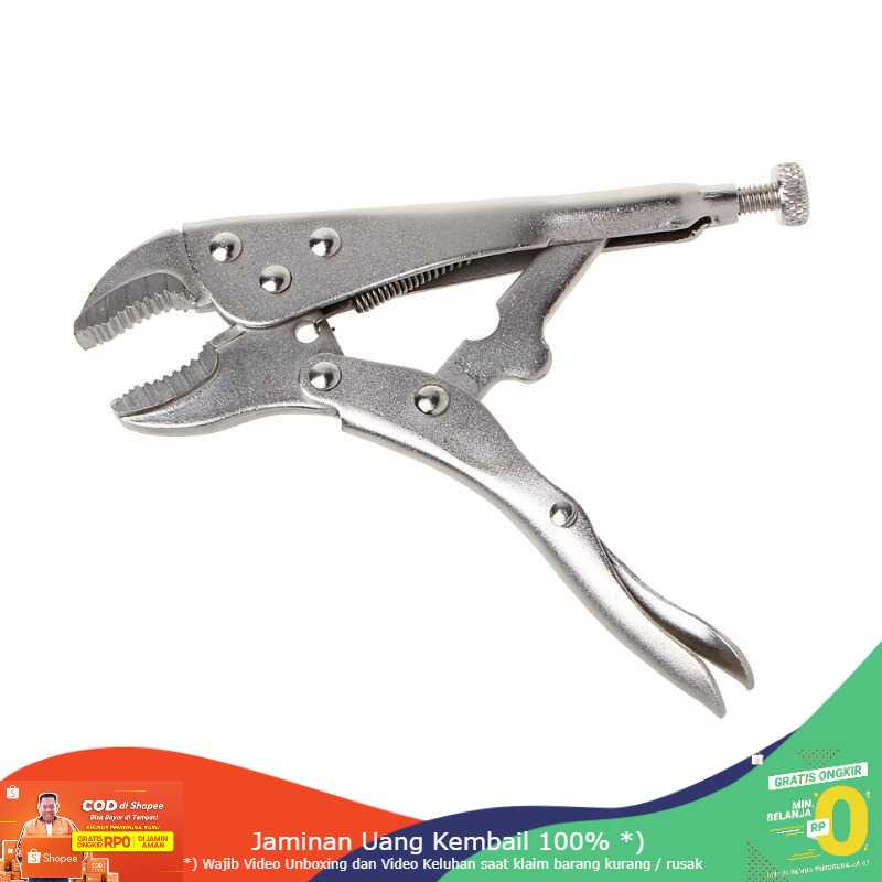 (BISA COD) RVOSTR YOFE Tang Multifungsi Locking Pliers Ground Mouth Lock 5 Inch - X47