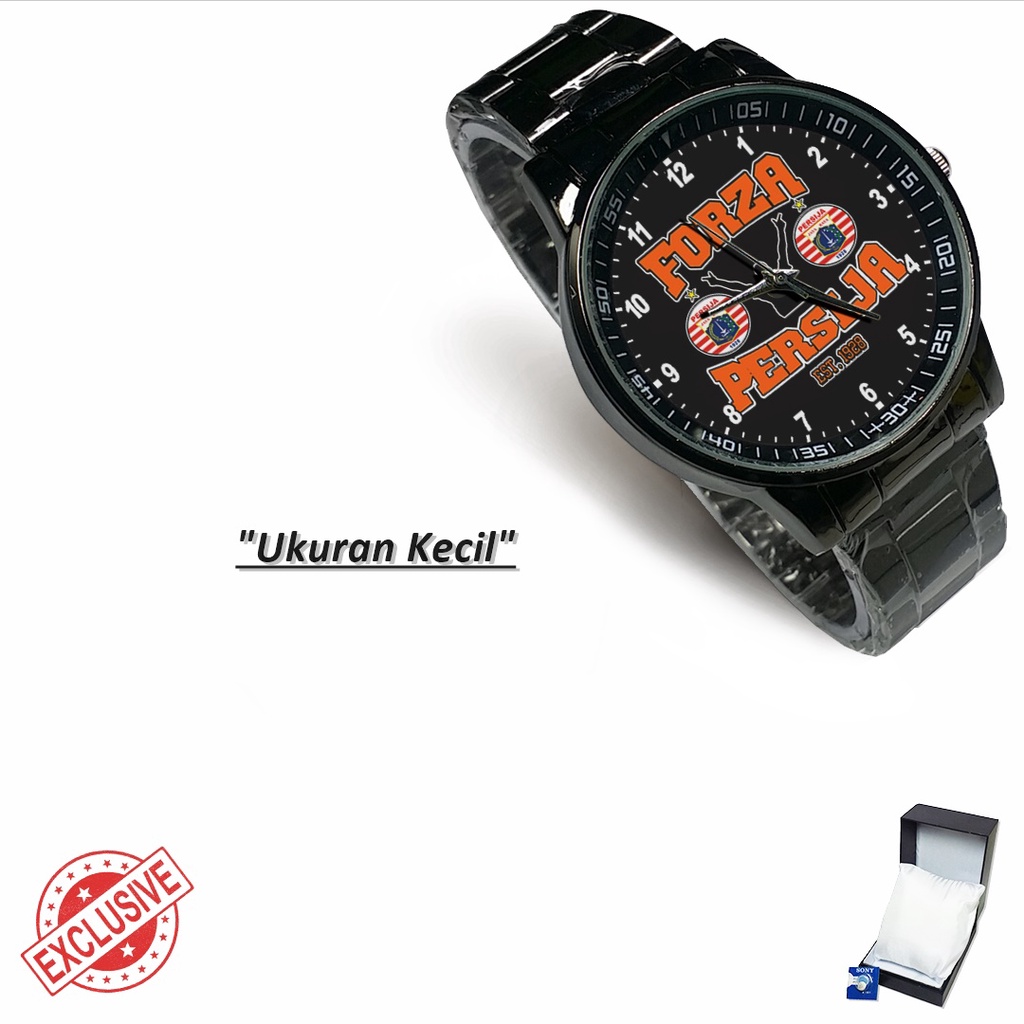 Jam Tangan Rantai Couple FORZA PERSIJA (Awesome)