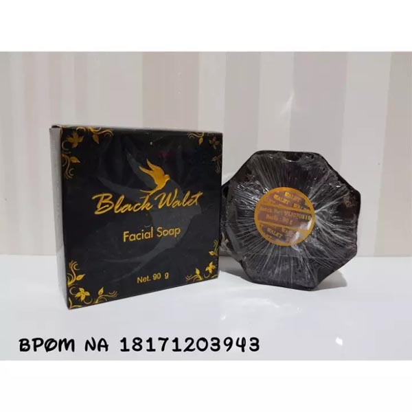 [90GR] Sabun Black Walet - Black Wallet Facial Soap Original / Sabun Wajah | facial Wash | Walet Hitam_Cerianti