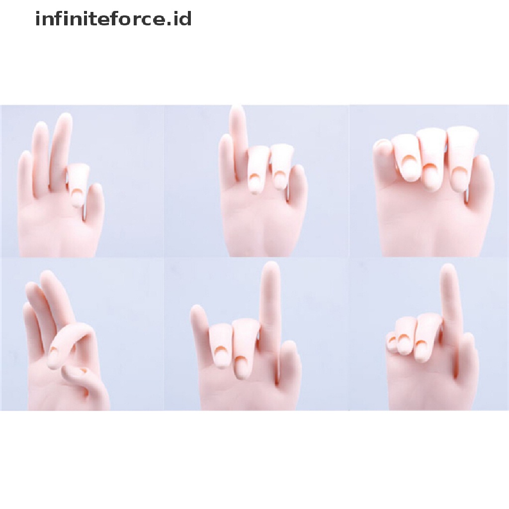 (infiniteforce.id) Tangan Palsu Untuk Display / Latihan Nail Art