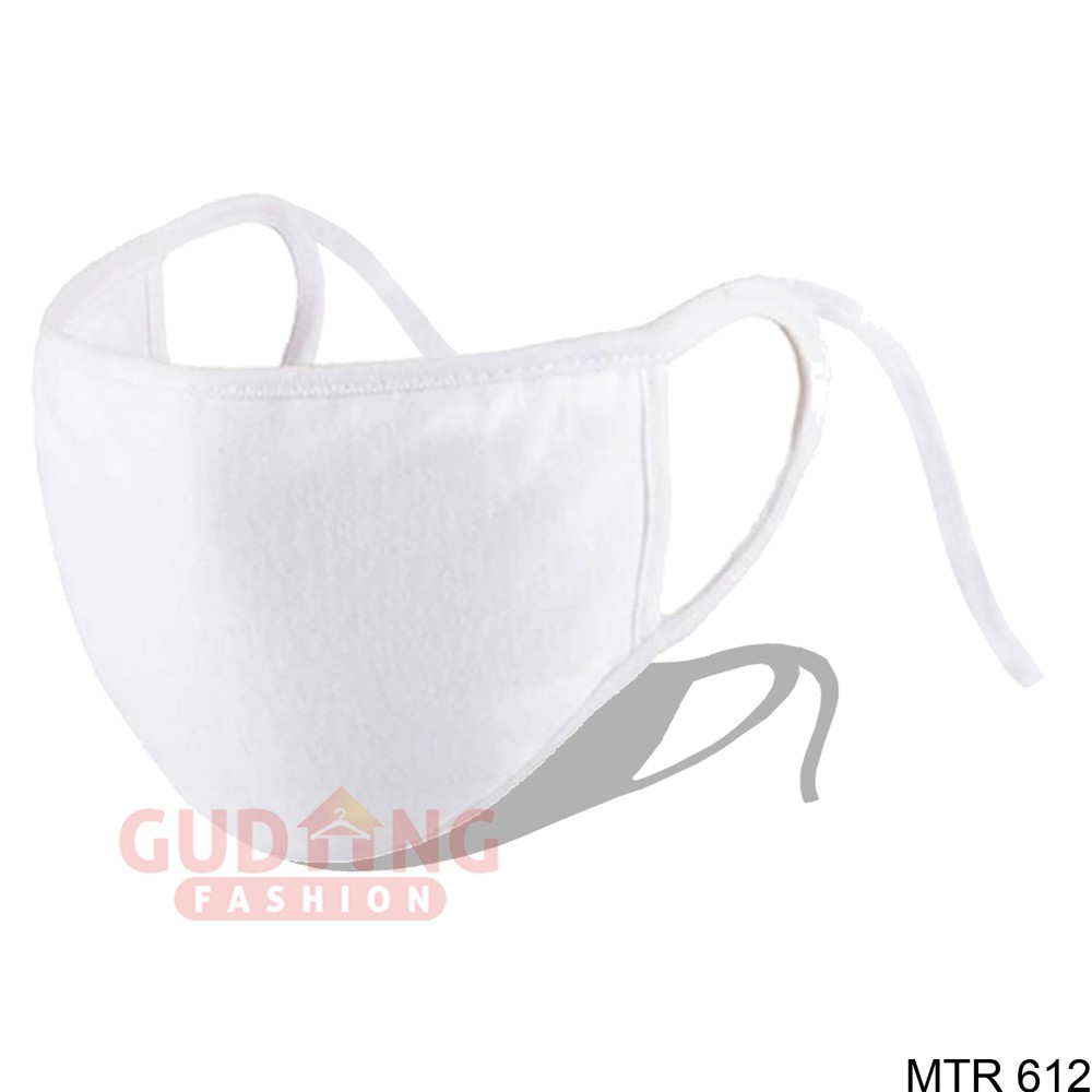 Masker Kain Katun 2 Ply Banyak Pilihan Warna