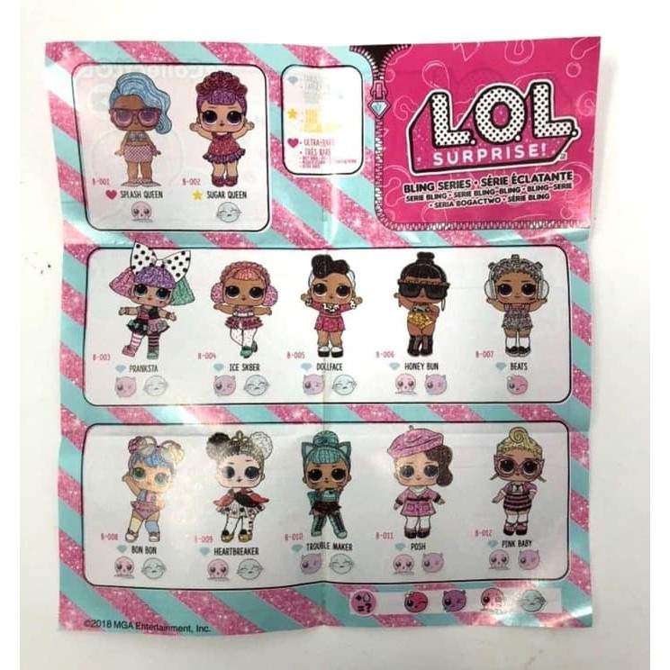 heartbreaker lol doll bling