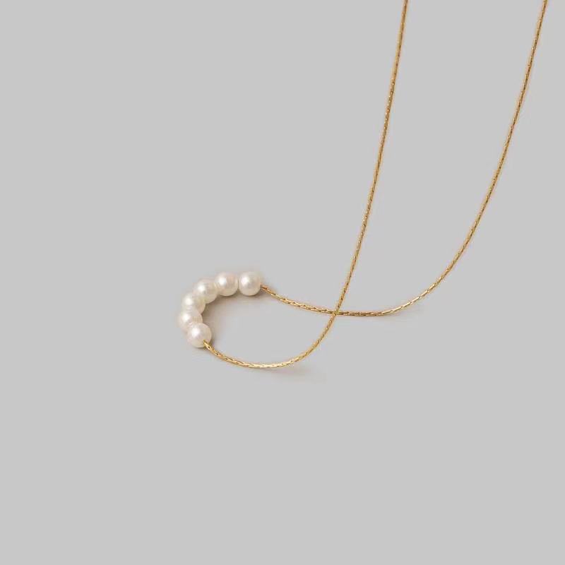 Kalung Mutiara Imitasi Gaya Korea Untuk Wanita