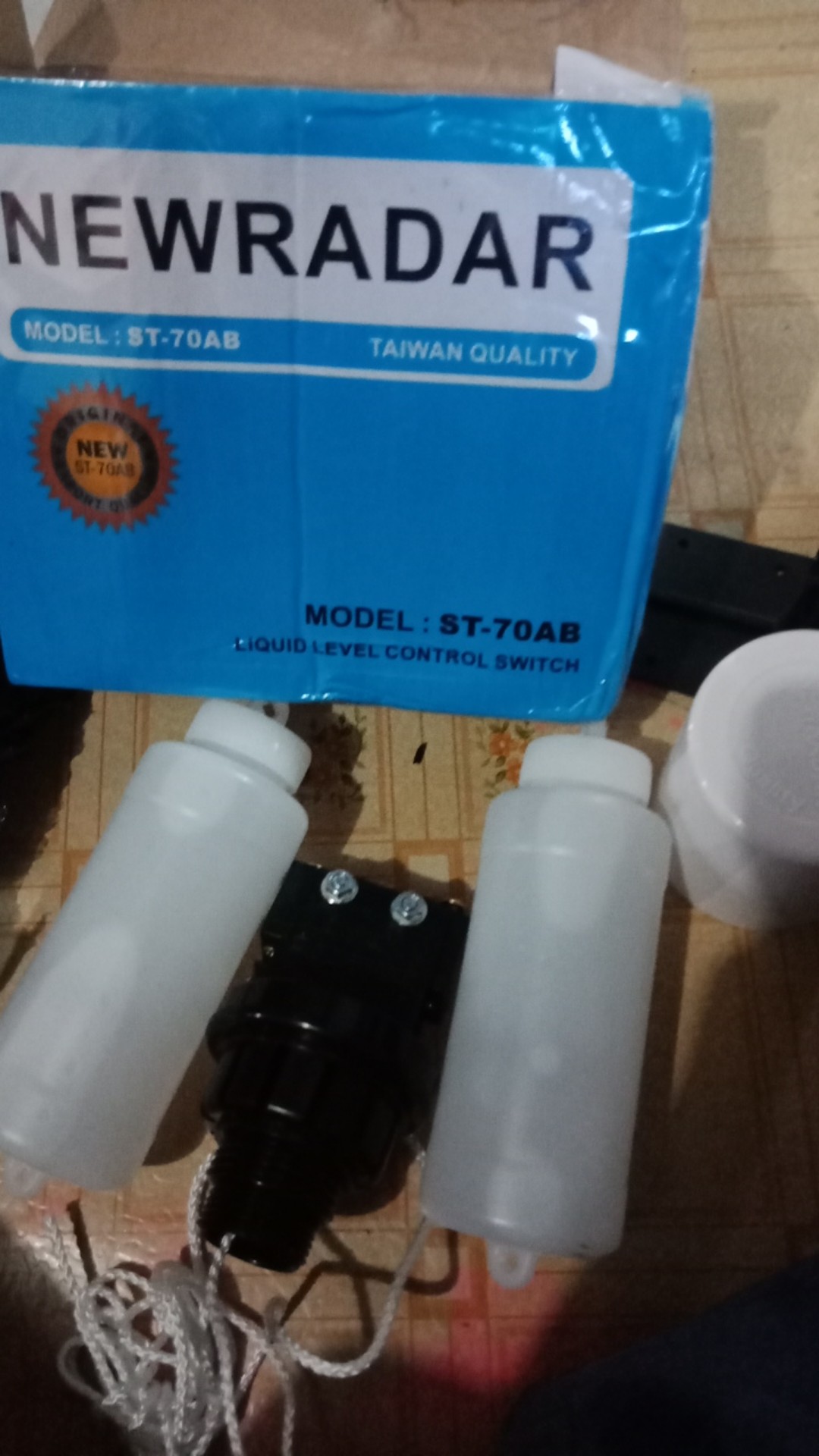 1 Set | Pelampung Air Radar St-70ab Biru / Toren Otomatis / New Clear St70ab