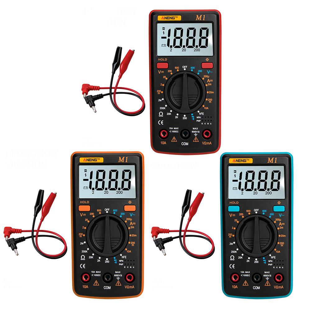 ANENG Multimeter LCD Digital Pengukur Tegangan / Arus / Resistansi / NCV