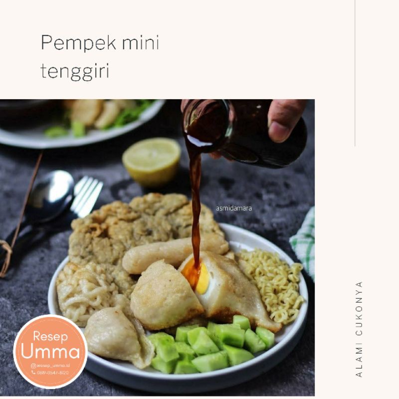 

Pempek mini ikan tenggiri