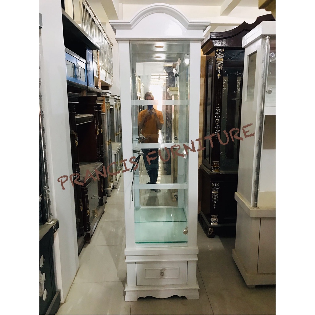 LEMARI PAJANGAN 1 PINTU KACA LEMARI BUFET PAJANGAN 1 PINTU KACA LEMARI KACA 1 PINTU MINIMALIS LEMARI