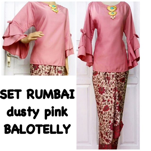 SET RUMBAI BALOTELLY / KEBAYA MODERN / KEBAYA KUTUBARU