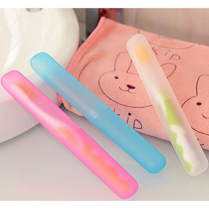 KOTAK TEMPAT SIKAT GIGI PORTABEL PRAKTIS HIGIENIS/TRAVEL TOOTH BRUSH COVER CASE/KOTAK SIKAT GIGI/TEMPAT SIKAT GIGI SERBAMURAH