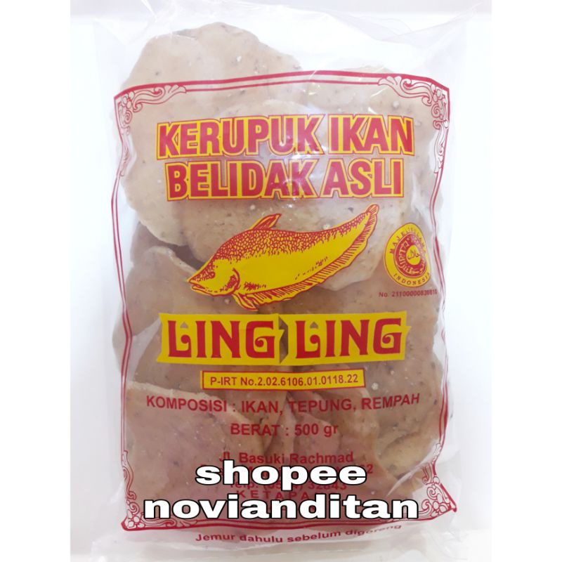 

KERUPUK IKAN BELIDAK ASLI SAHANG / LADA MEREK LING LING ASLI KHAS KETAPANG