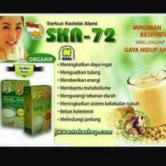 

Serbuk kedelai hijau alami SKA - 72