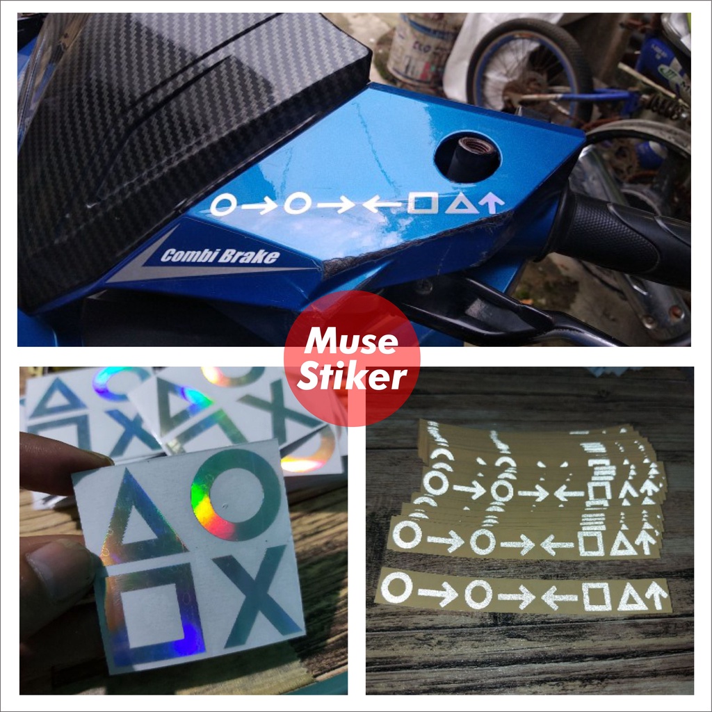 STIKER CUTTING KODE CHET GTA PS 2 HOLOGRAM MURAH HARGA 1 PCS VARIASI MOTOR HELM MOBIL LAPTOP AKSESORIS KEREN TERBARU KODE GTA ANTI POLISI COD