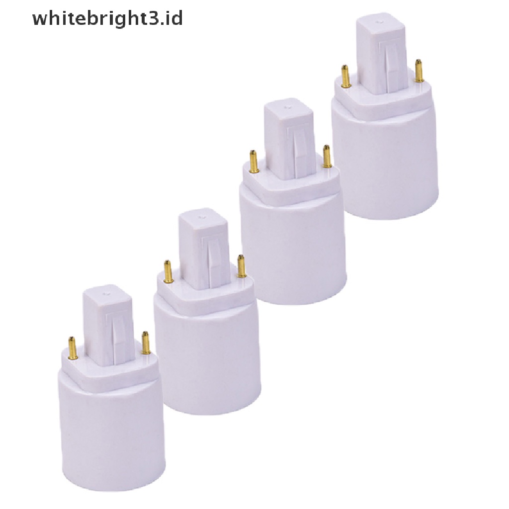 (whitebright3.id) Konverter Fitting Lampu Halogen G24 Ke E27