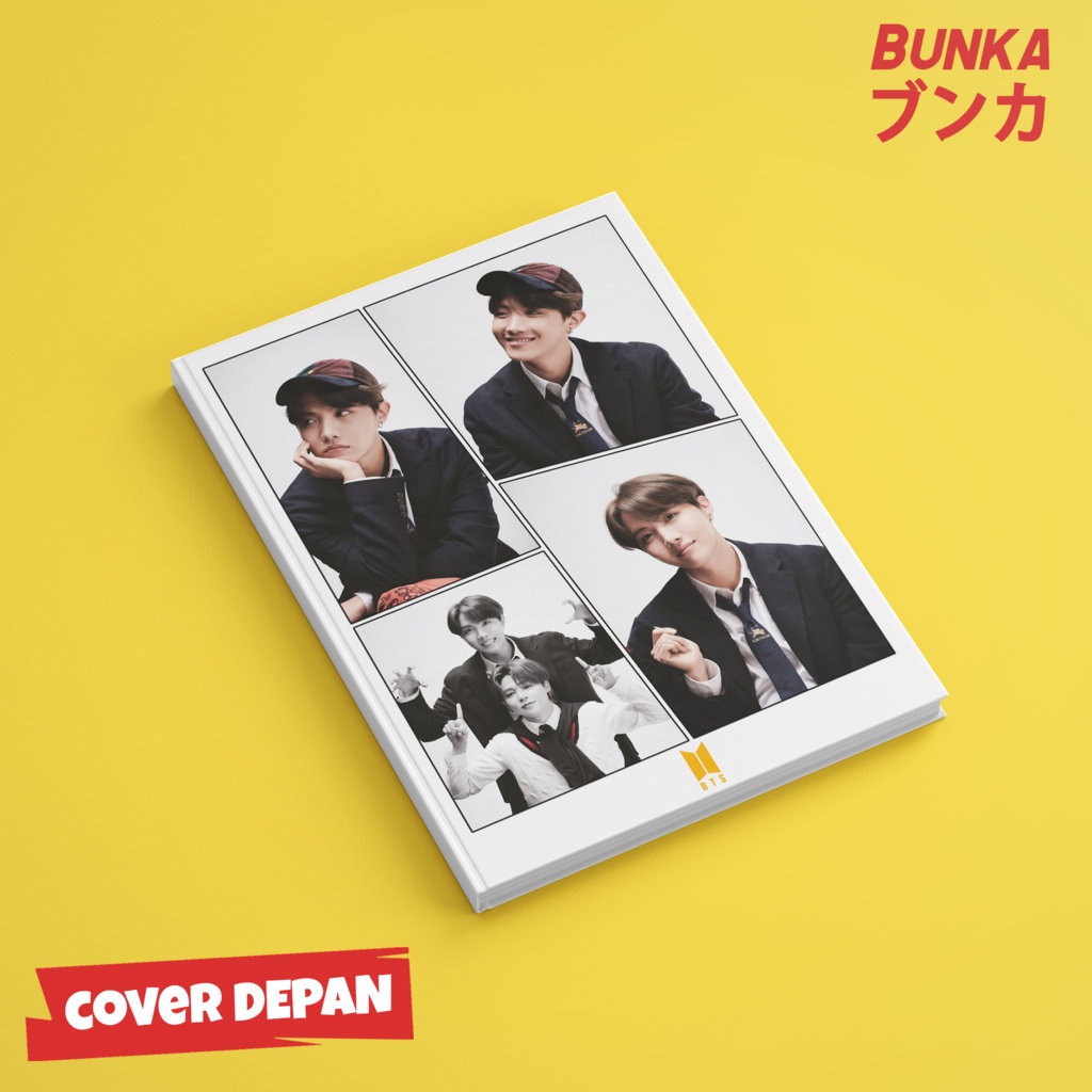 

Notebook KPOP BTS Frame J Hope Hardcover A5 Buku Tulis Catatan Note Agenda Planner Jurnal